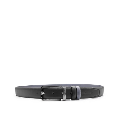 Daniel Pin Clip Reversible Men's Belt - Black & Grey