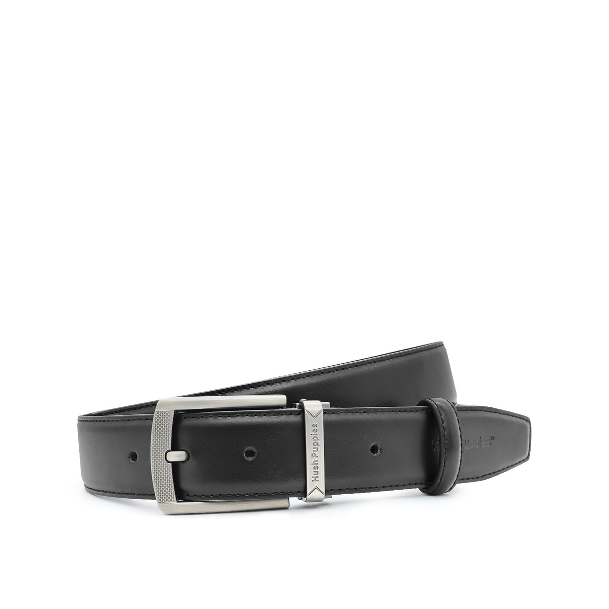 Darby Pin Clip Men's Belt - Black