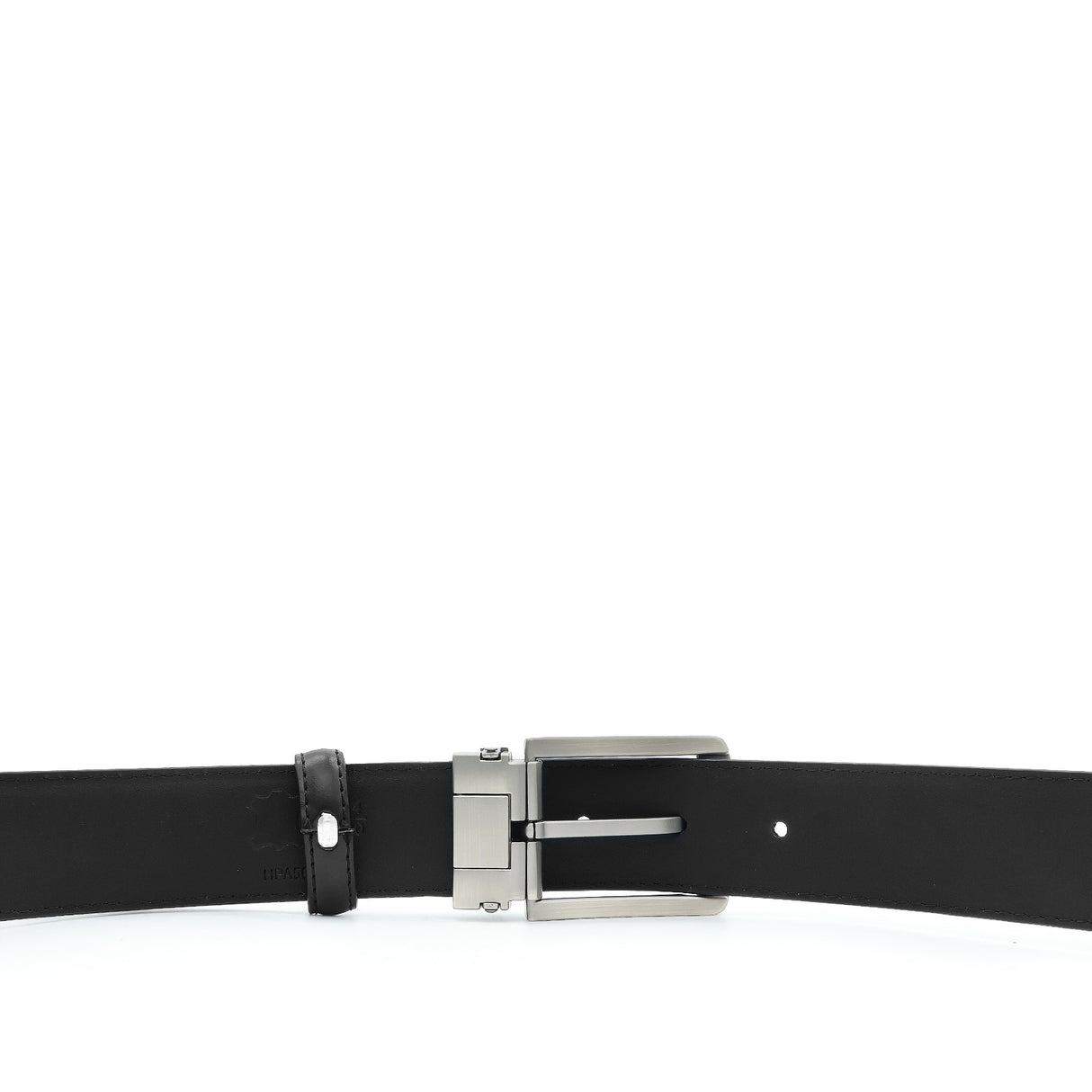 Darby Pin Clip Men's Belt - Black