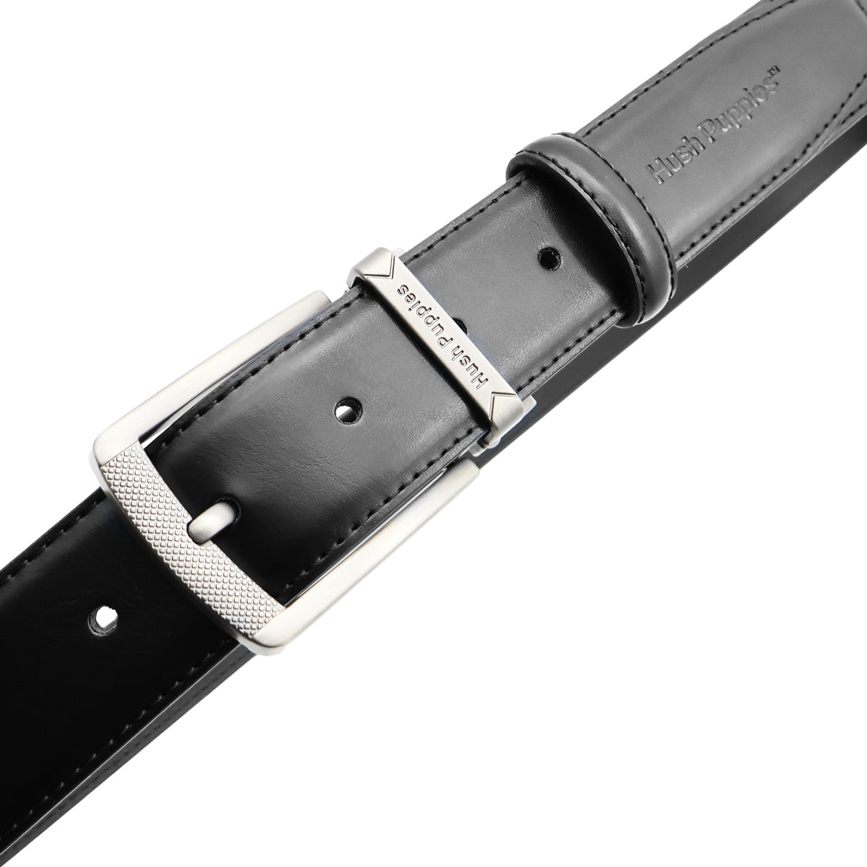 Darby Pin Clip Men's Belt - Black