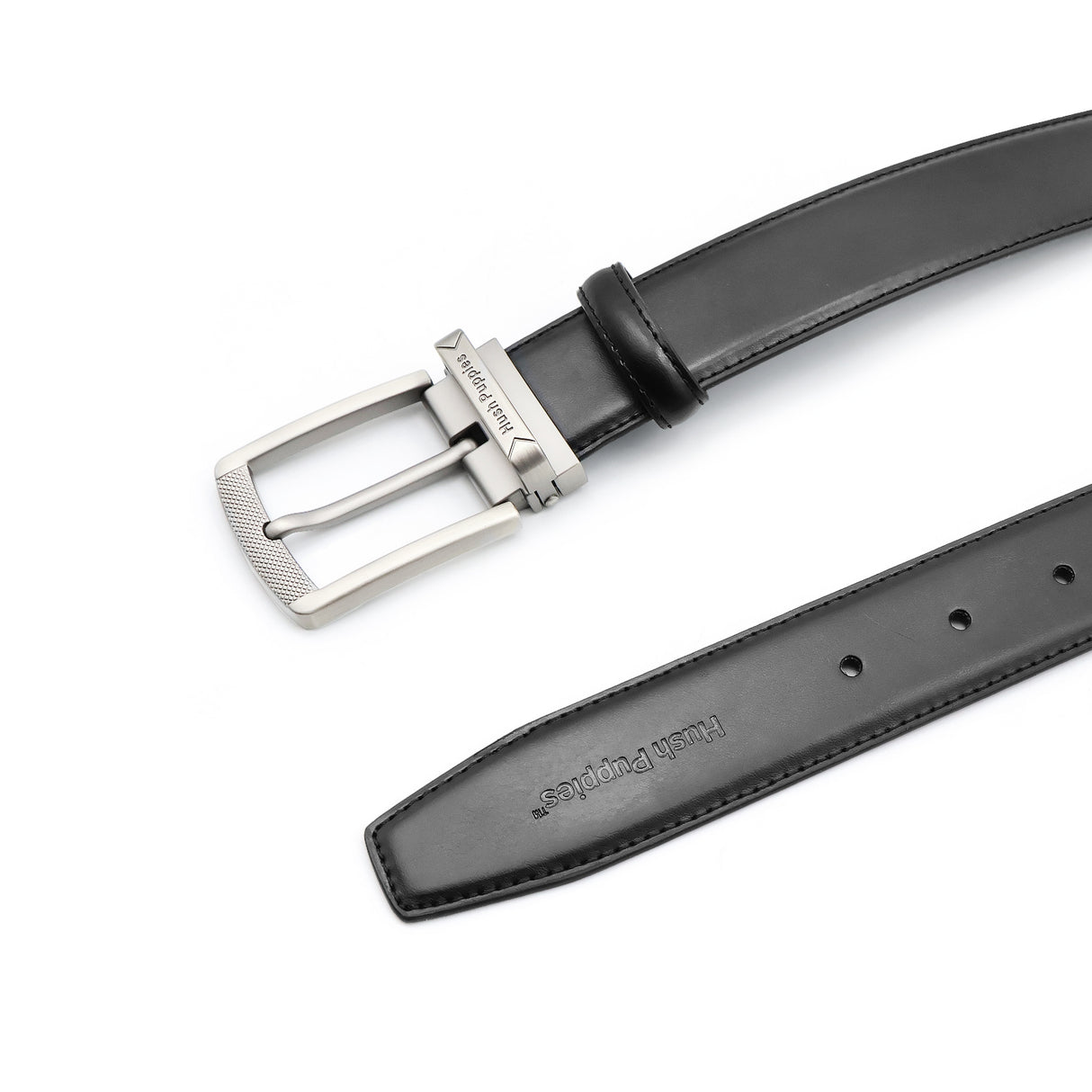 Darby Pin Clip Men's Belt - Black