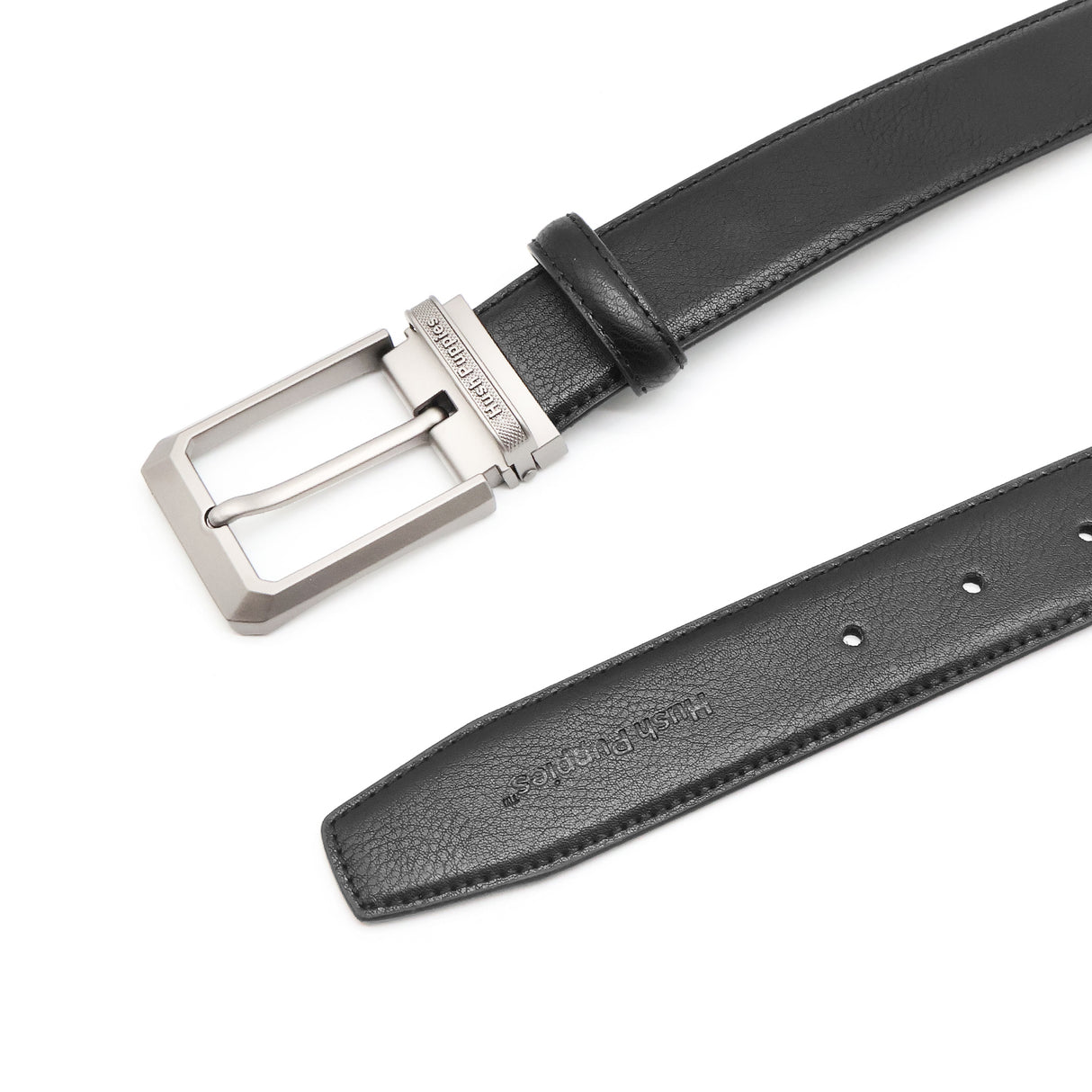 Dario Pin Clip Men's Belt - Black