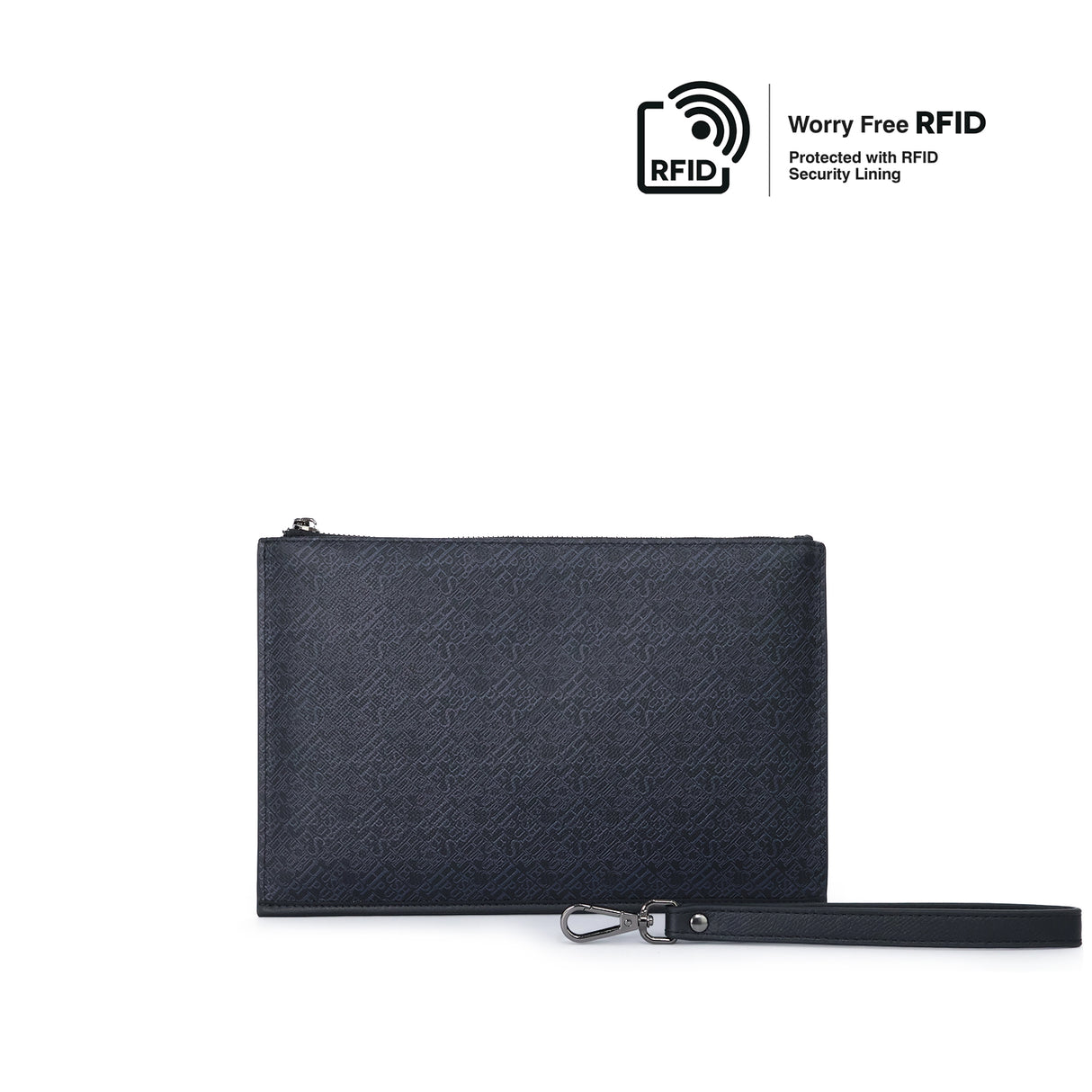 Vico Clutch Men's Bag - Black