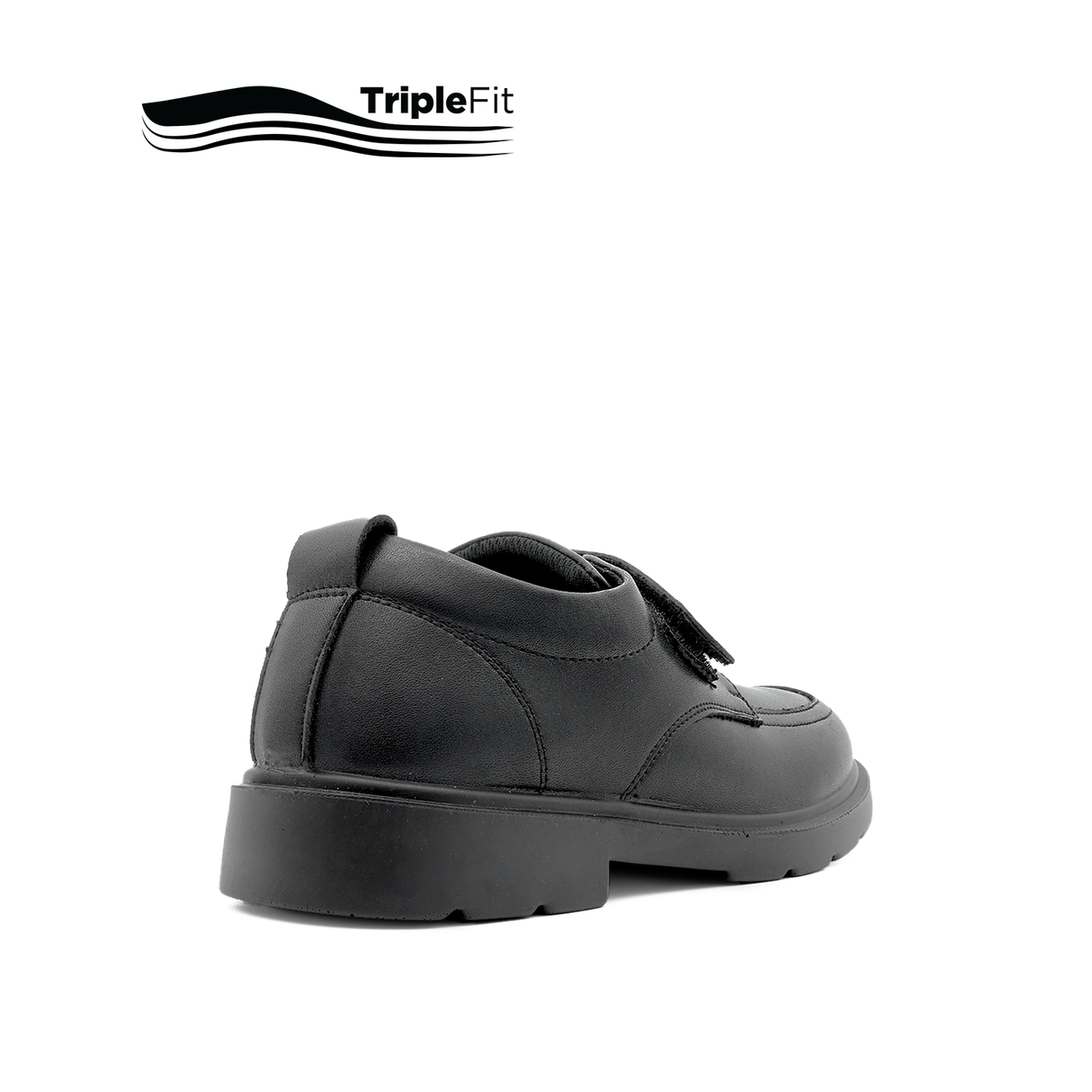 Mylo Slip On Bike Toe Boy's Shoes - Black