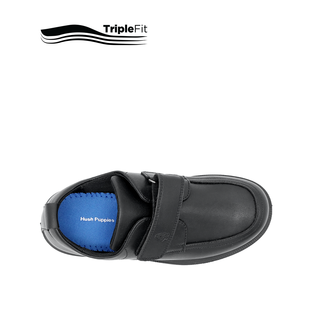 Mylo Slip On Bike Toe Boy's Shoes - Black