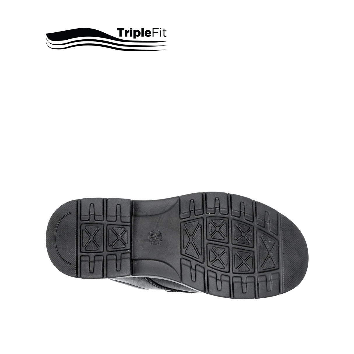 Mylo Slip On Bike Toe Boy's Shoes - Black