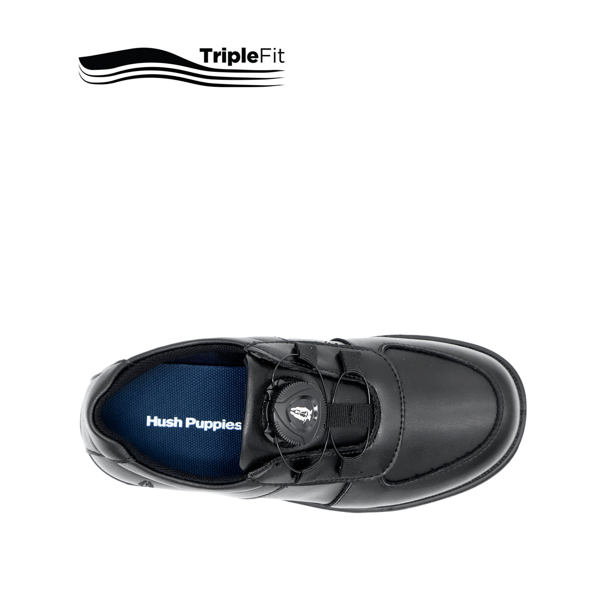 Peter Boa Boy's Shoes - Black Leather