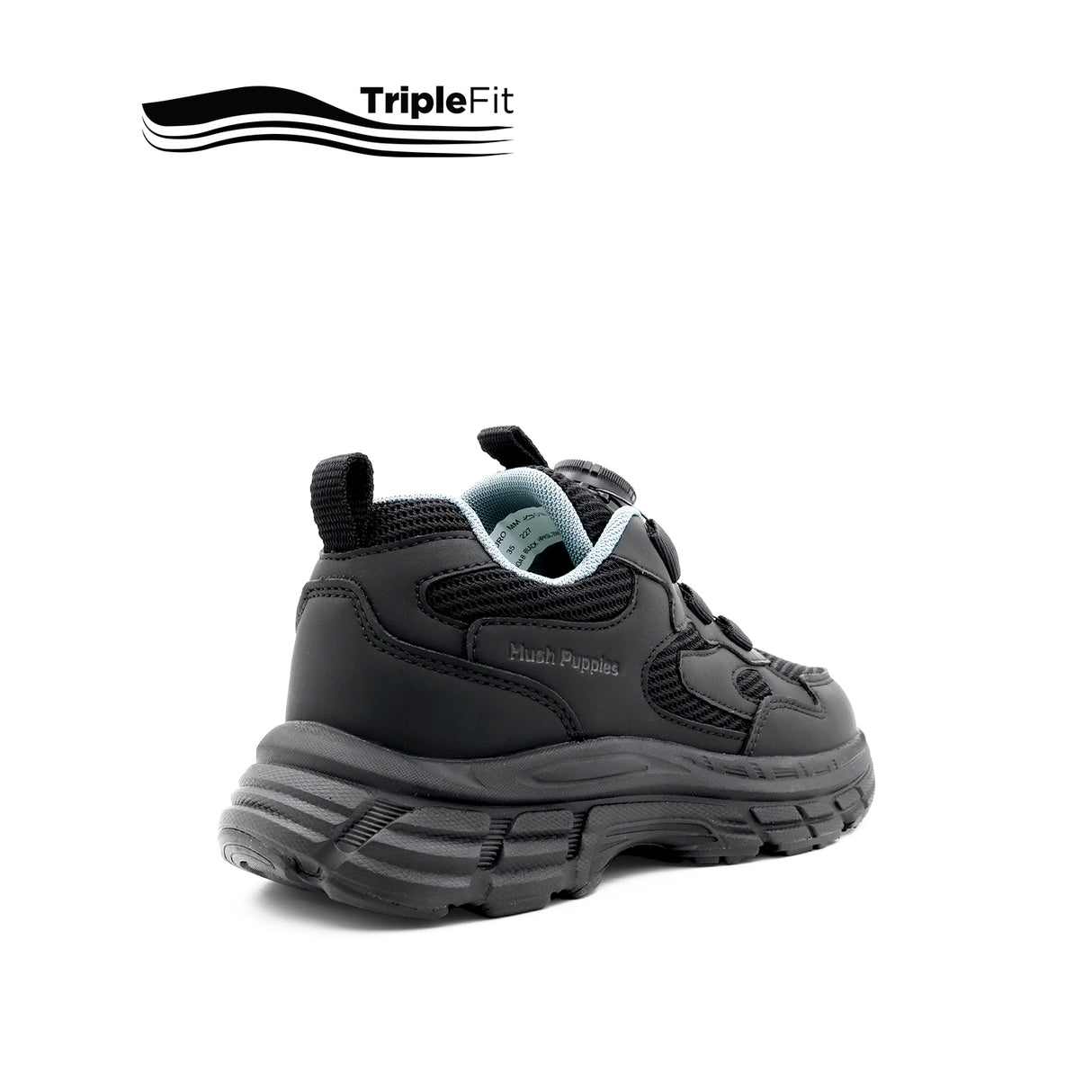 John Boa Boy's Shoes - Black