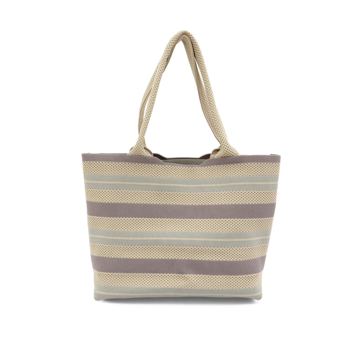 Alys Knit Tote Women's Bag - Cream Multi