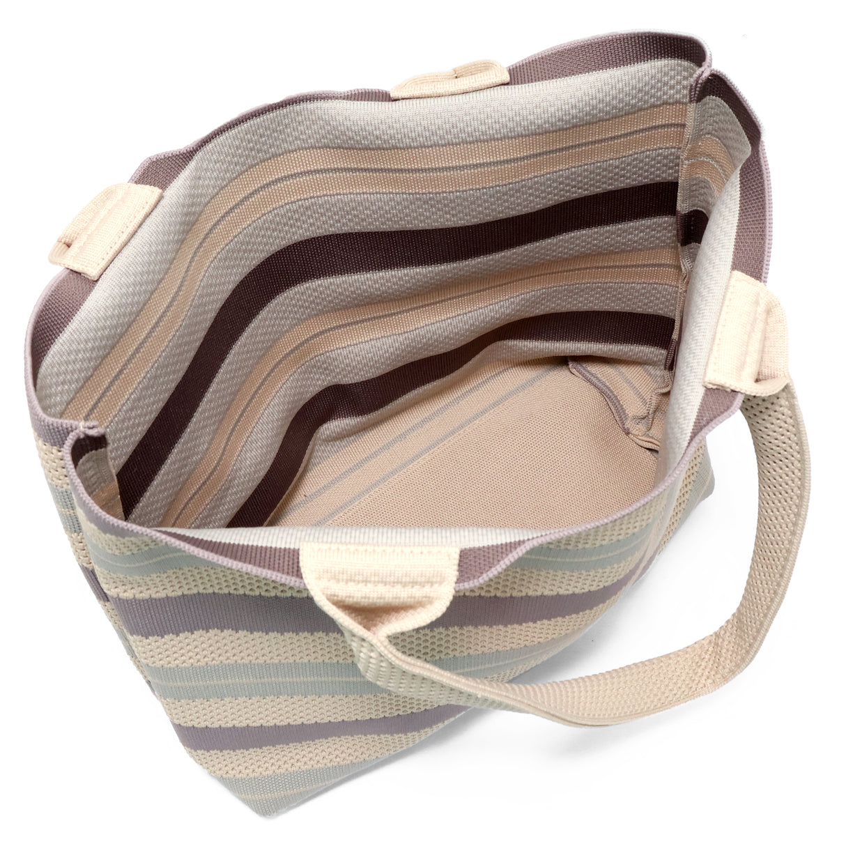 Alys Knit Tote Women's Bag - Cream Multi