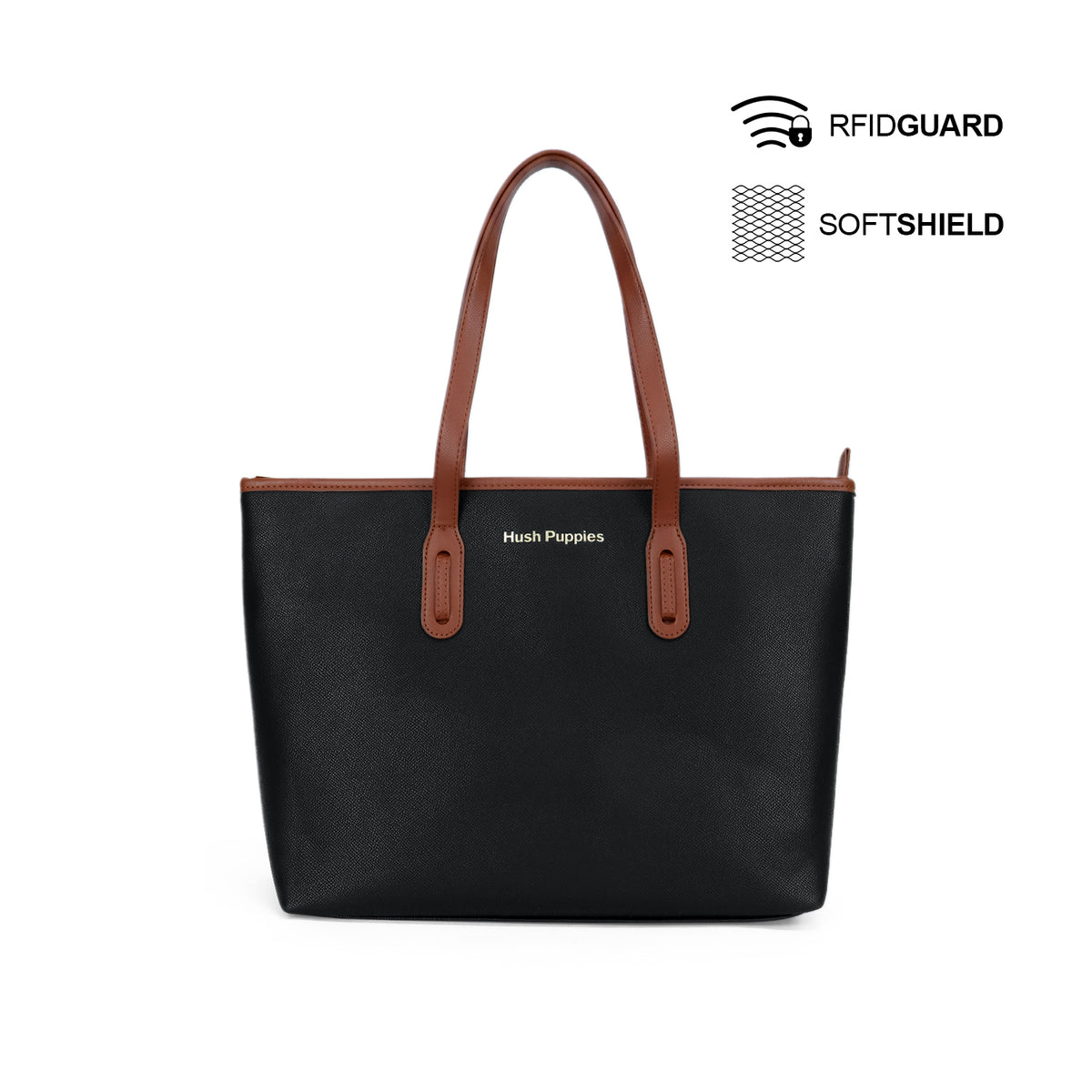 Florence Tote Women's Bag - Black Hush Puppies Philippines