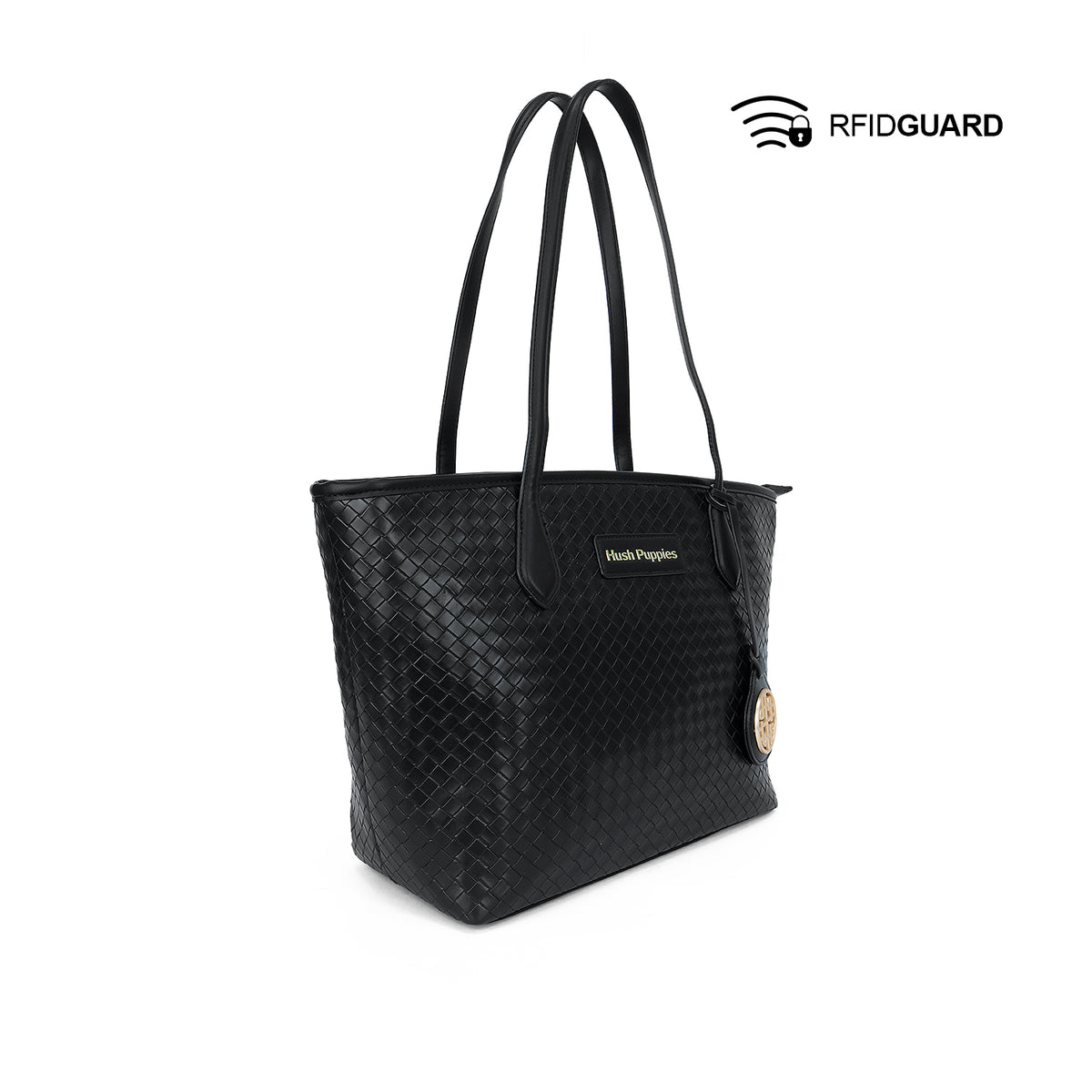 Fatima Tote Women's Bag - Black Hush Puppies Philippines