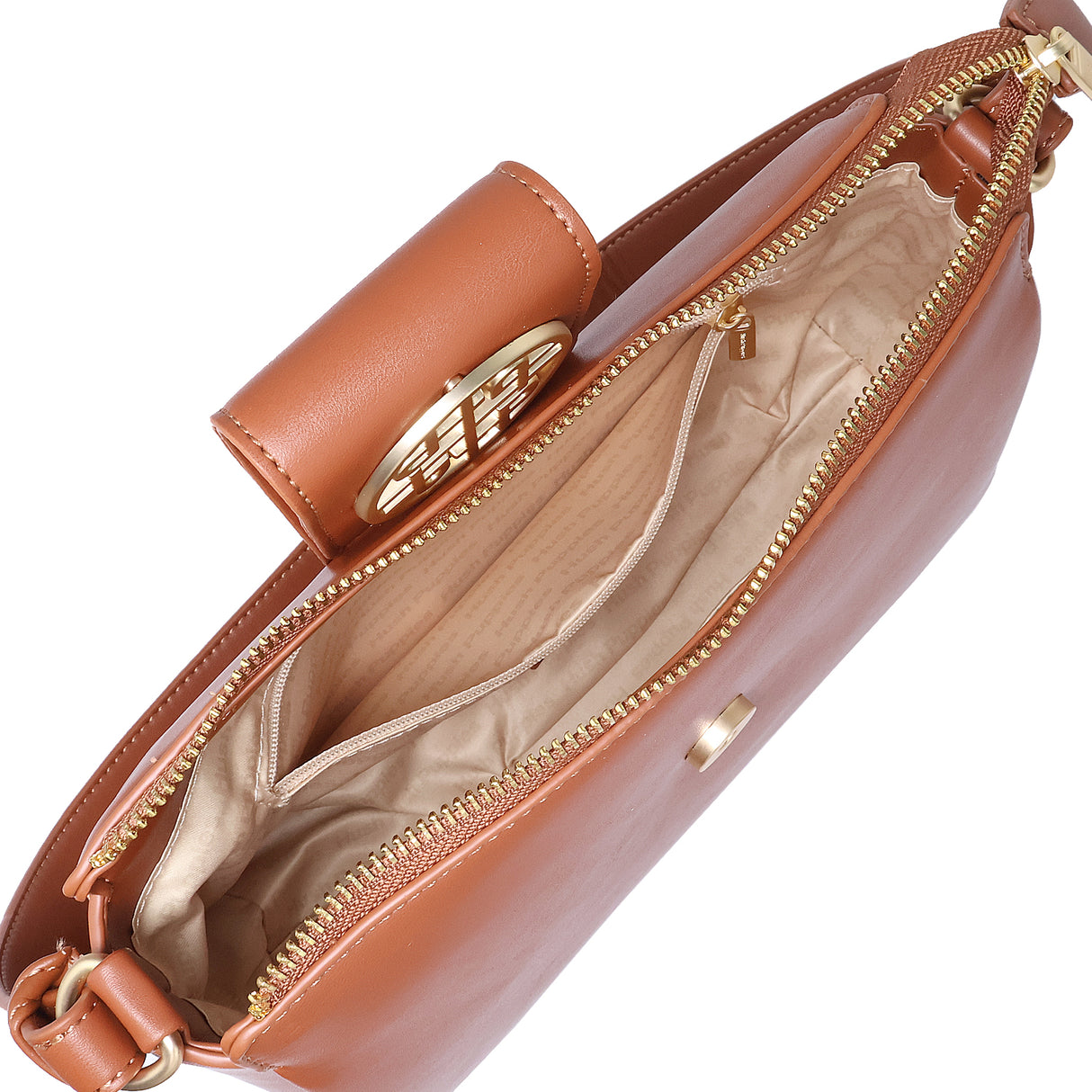 Bella Shoulder Women's Bag - Tan