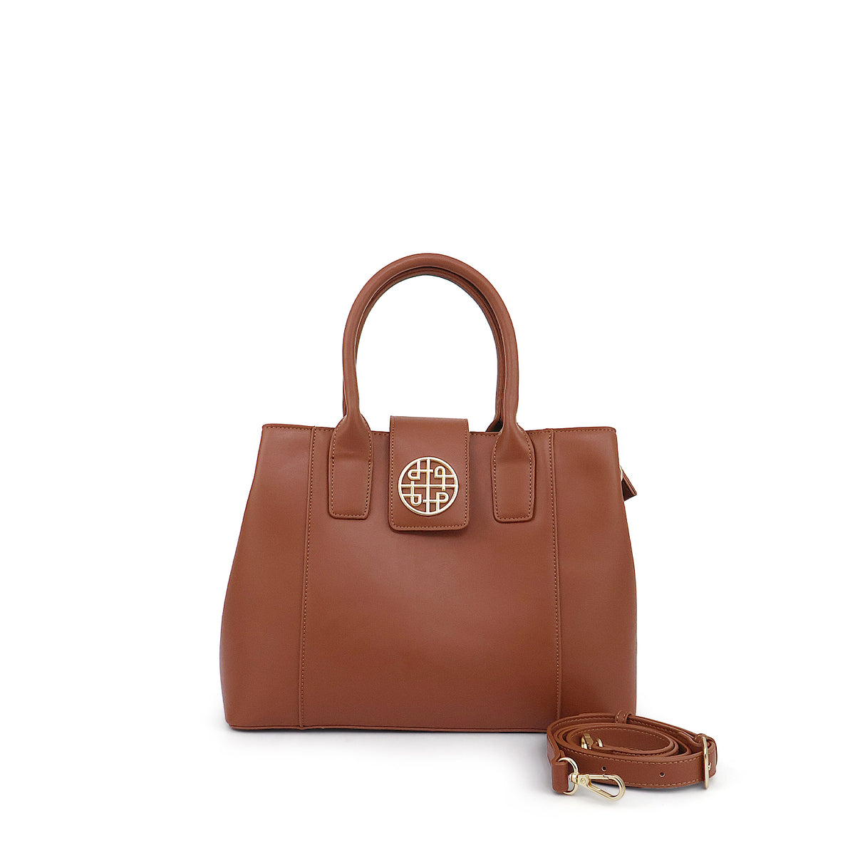 Blair Satchel Women's Bag - Tan