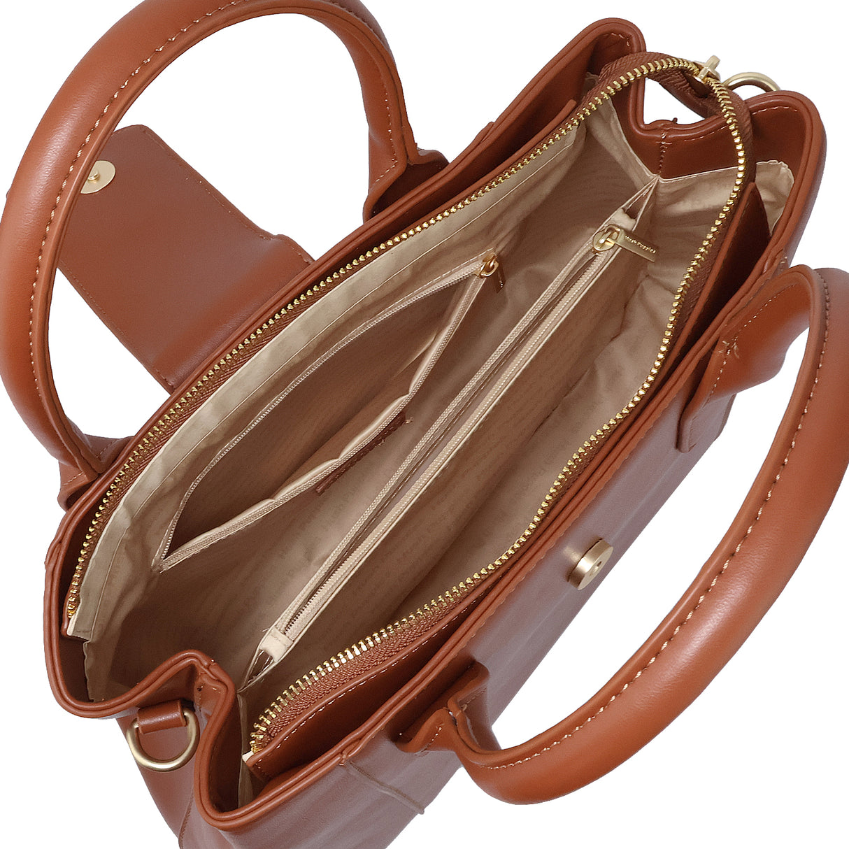 Blair Satchel Women's Bag - Tan