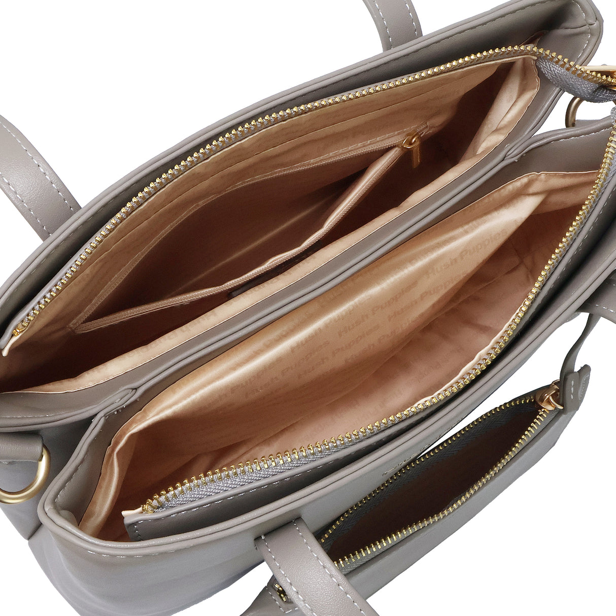 Britney Satchel Women's Bag - Grey