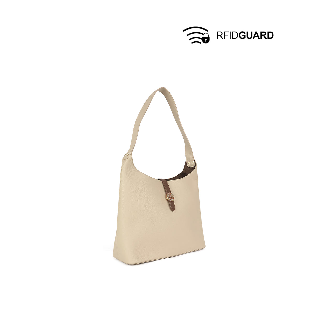 Enid Shoulder Women's Bag - Taupe