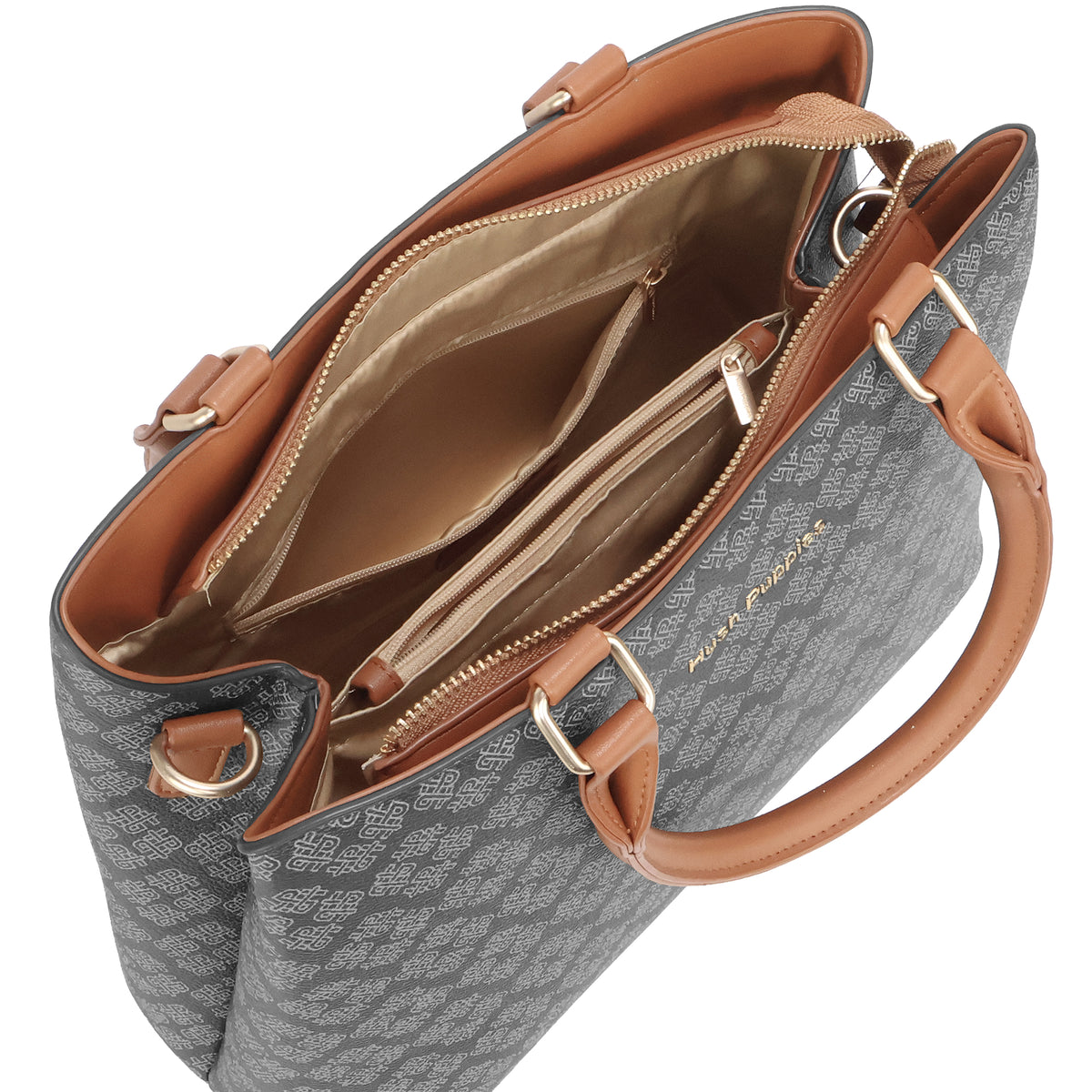 Elara Satchel Women's Bag - Black Hush Puppies Philippines