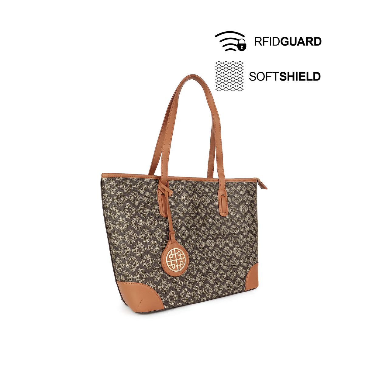 Elara Tote Women's Bag - Brown Hush Puppies Philippines