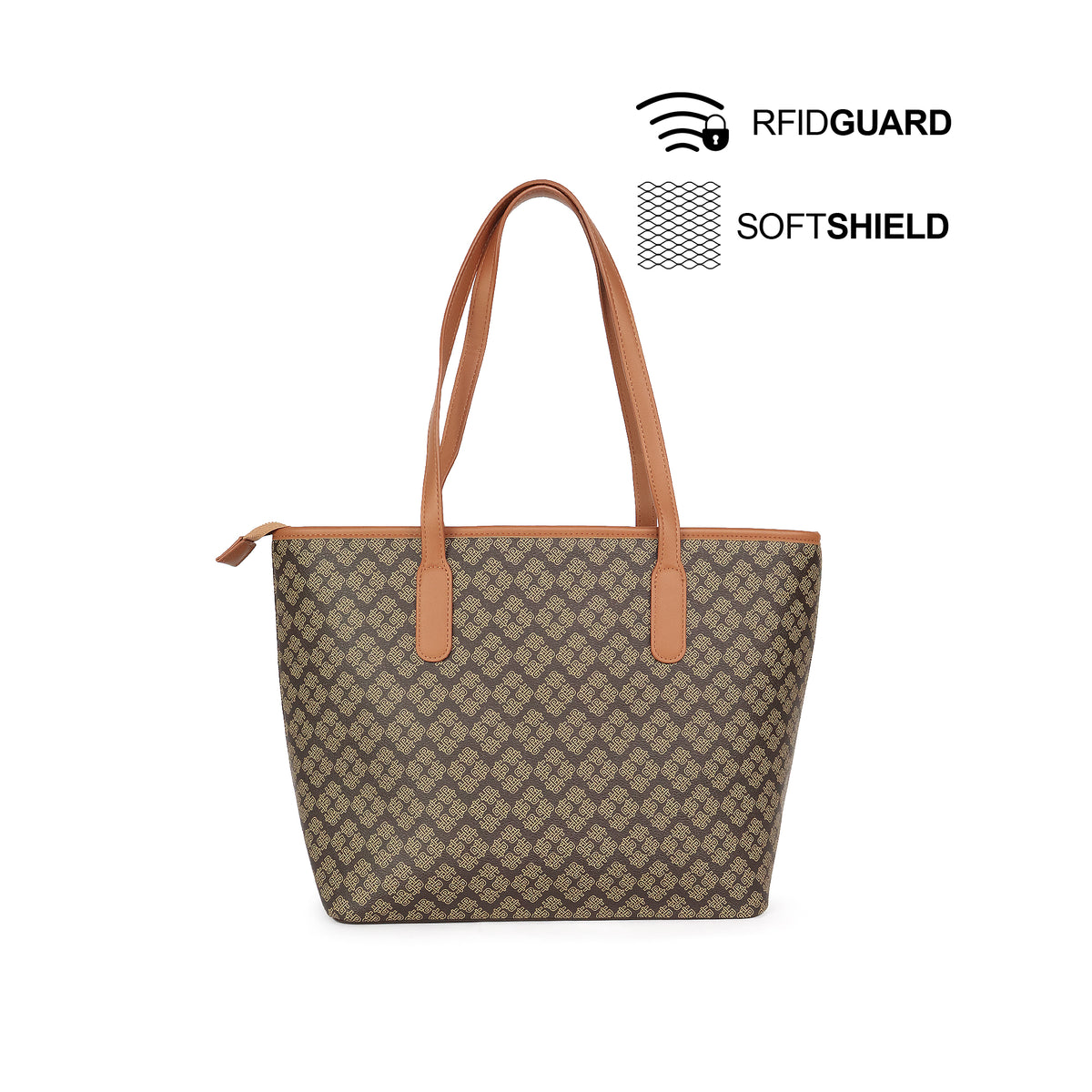 Elara Tote Women's Bag - Brown Hush Puppies Philippines