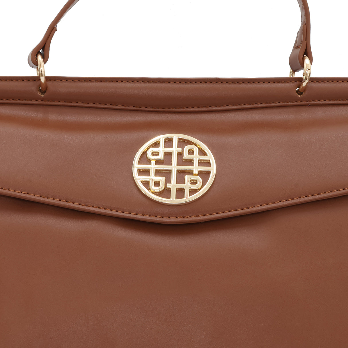 Avery Top Handle Women's Bag - Tan