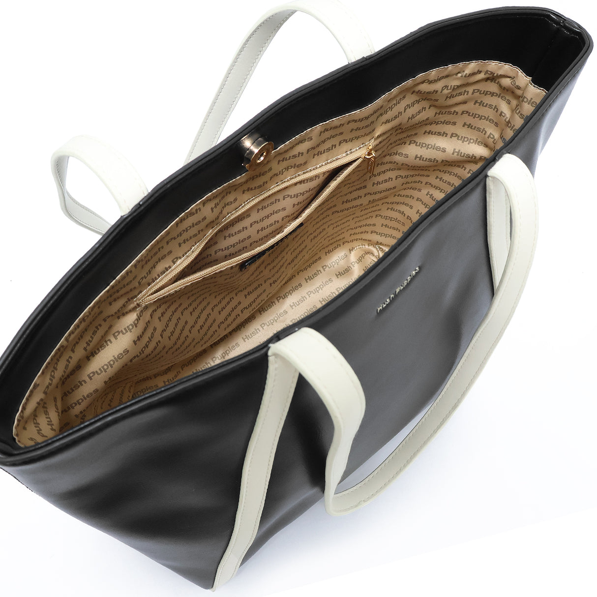 Addison Tote Women's Bag - Black/Cream