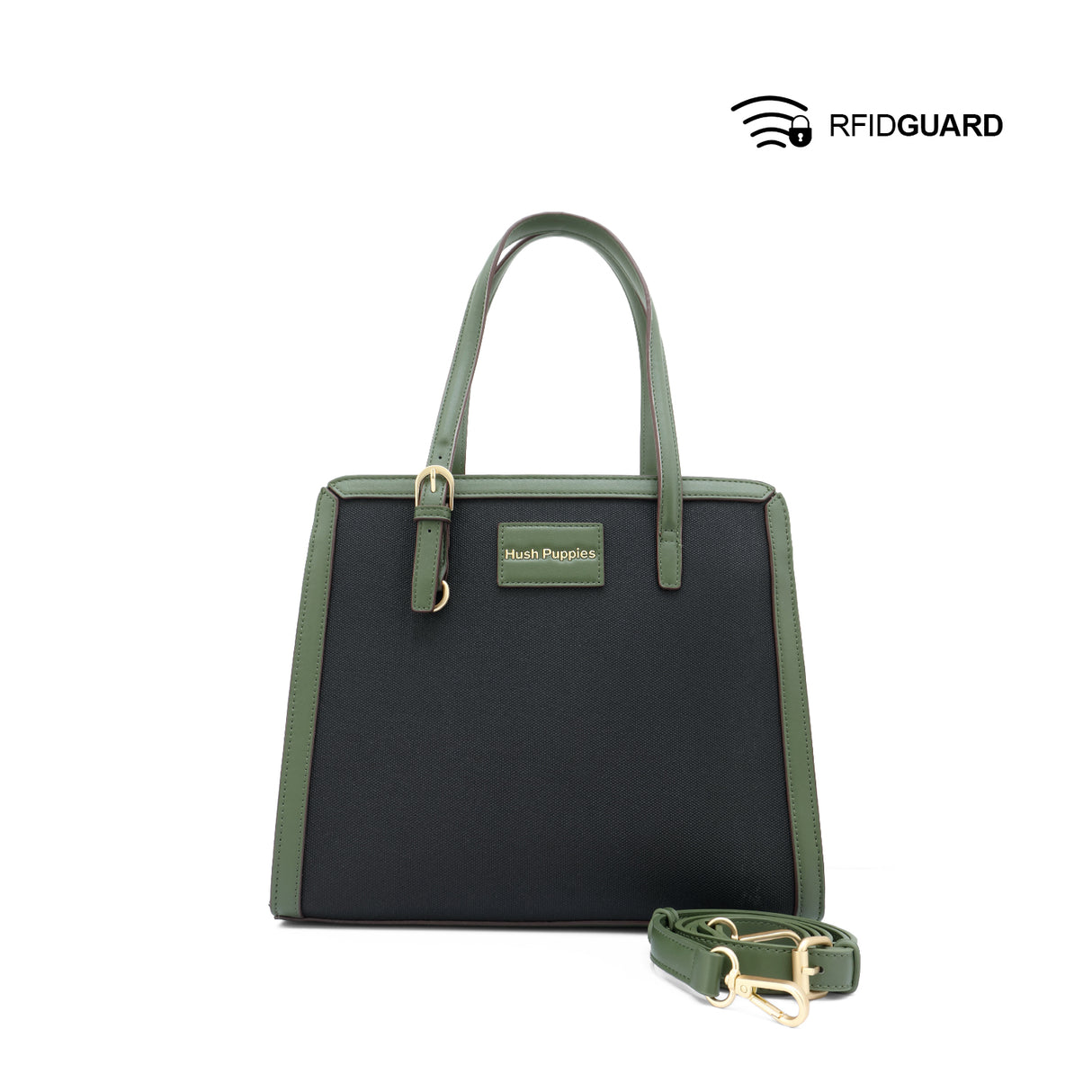 Chelsea Tote Women's Bag - Black/Olive