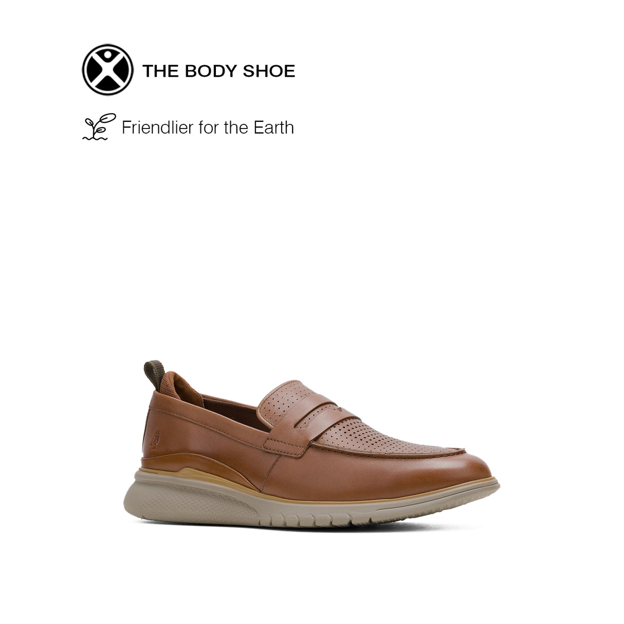 Advance Perf Loafer Men's Shoes - Cognac Leather