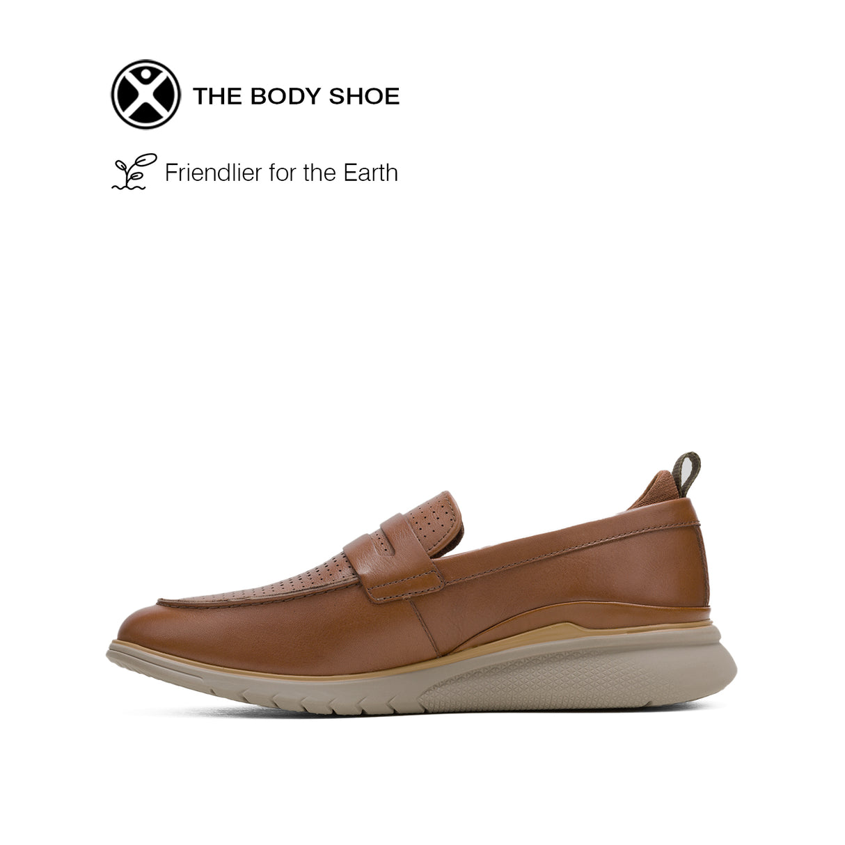 Advance Perf Loafer Men's Shoes - Cognac Leather