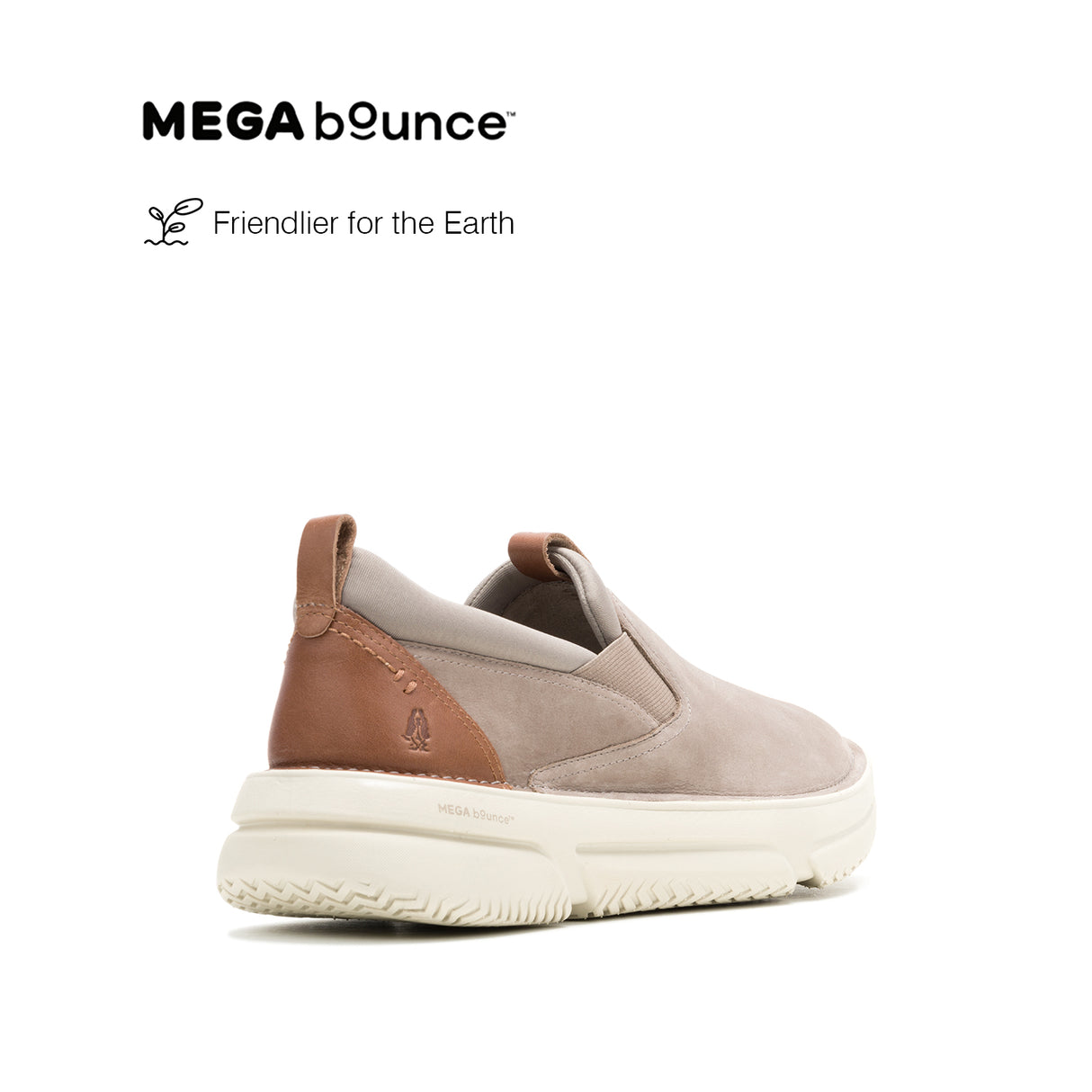 Baylor Slip-On Men's Shoes - Vintage Grey Nubuck