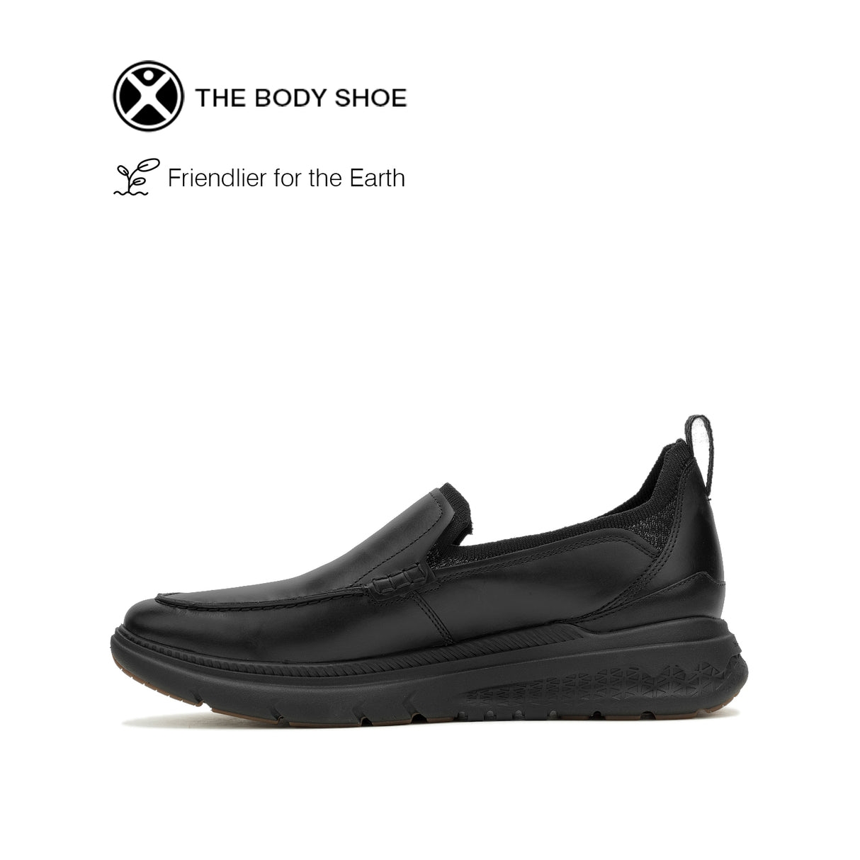 Excel Loafer Men's Shoes - Bold Black Leather