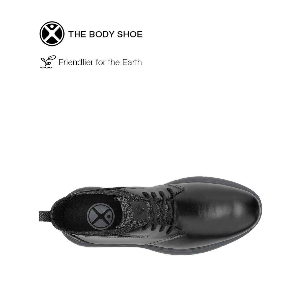 Excel Chukka Men's Boots - Bold Black Leather