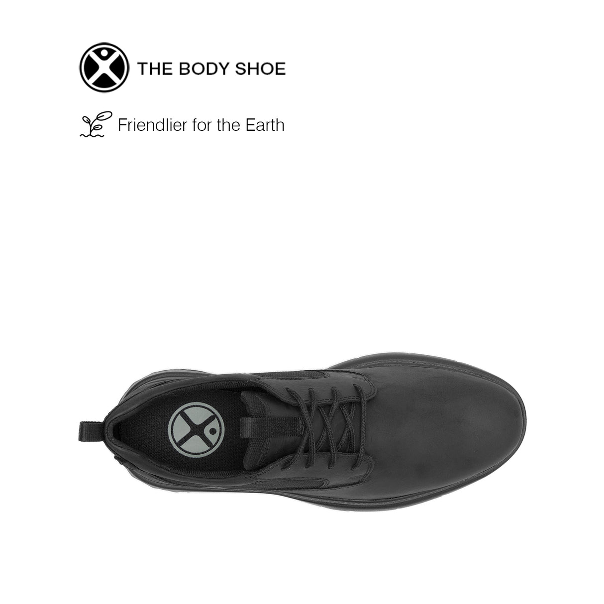 Excel LT Laceup Men's Shoes - Bold Black Leather