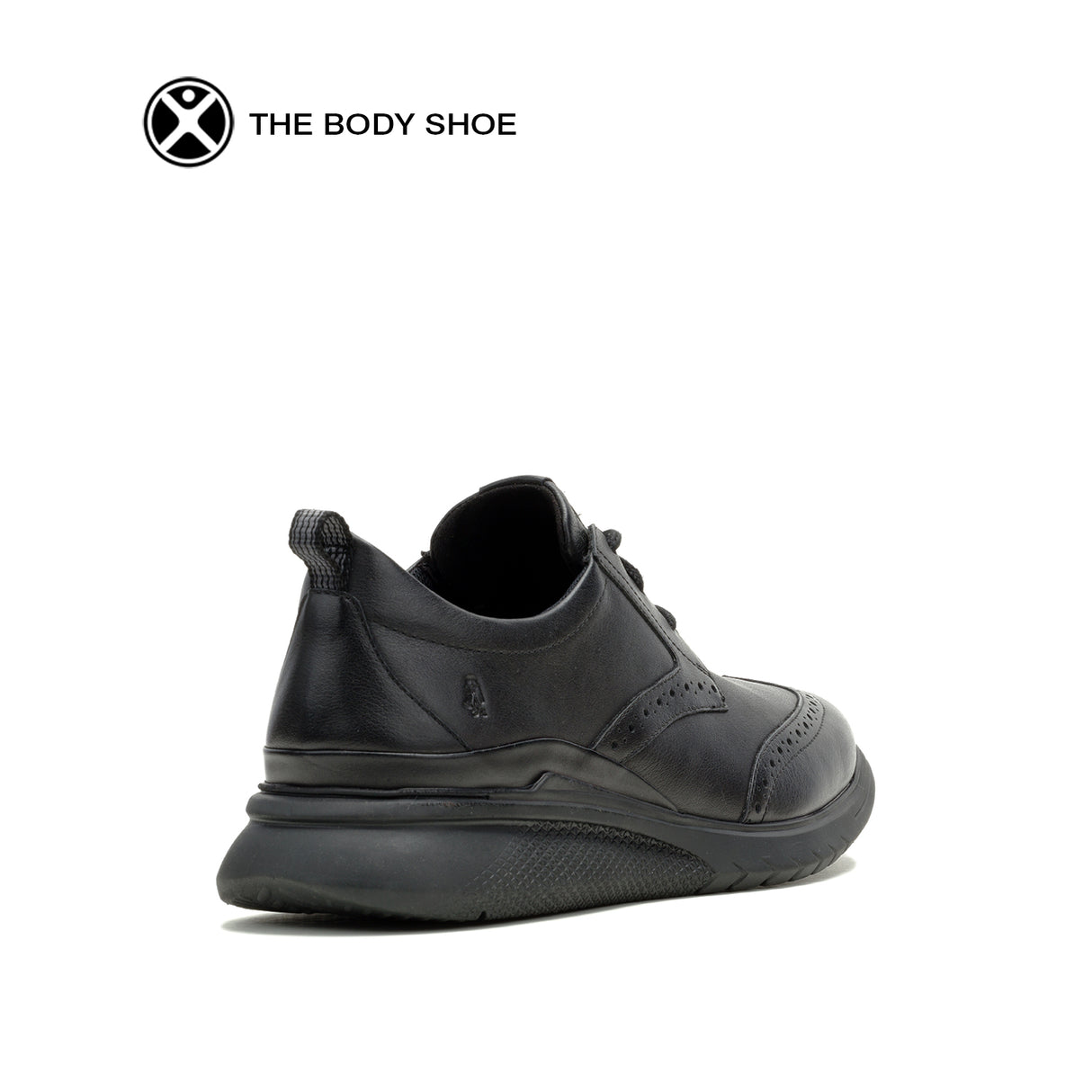 Advance Wingtip Men's Shoes - Bold Black Leather