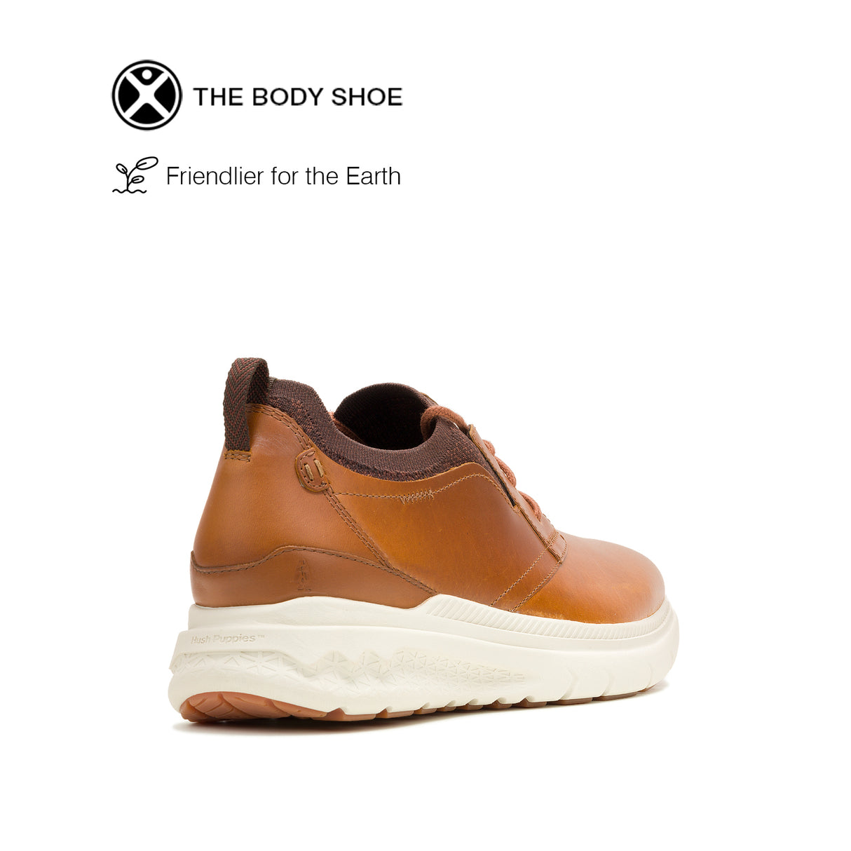 Excel Laceup Men's Shoes - Cognac Leather