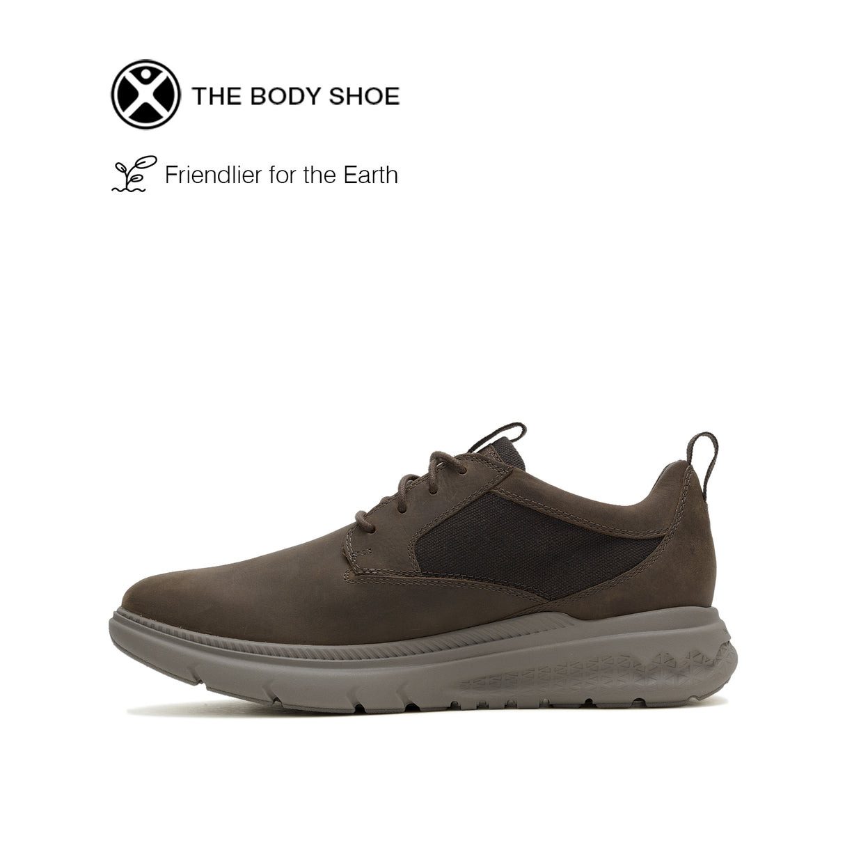 Excel LT Laceup Men's Shoes - Dark Brown Leather