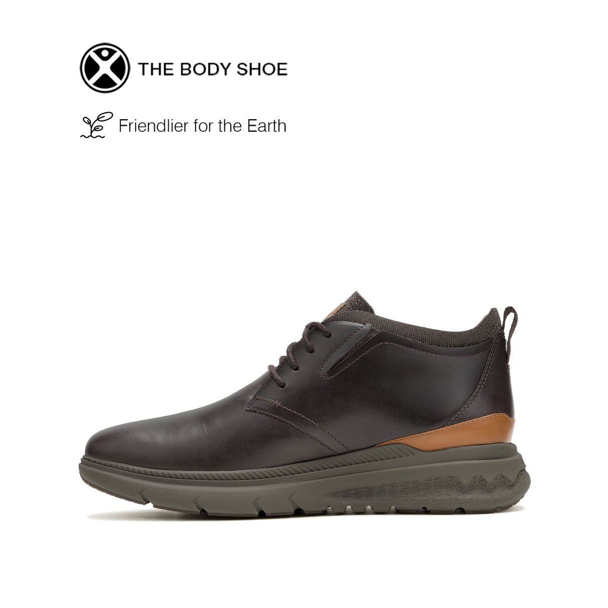 Excel Chukka Men's Boots - Dark Brown Leather