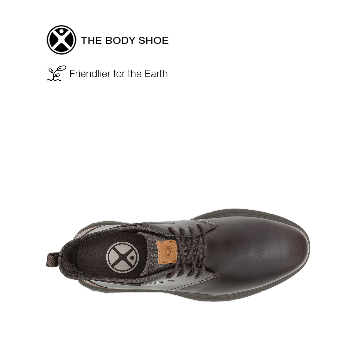 Excel Chukka Men's Boots - Dark Brown Leather