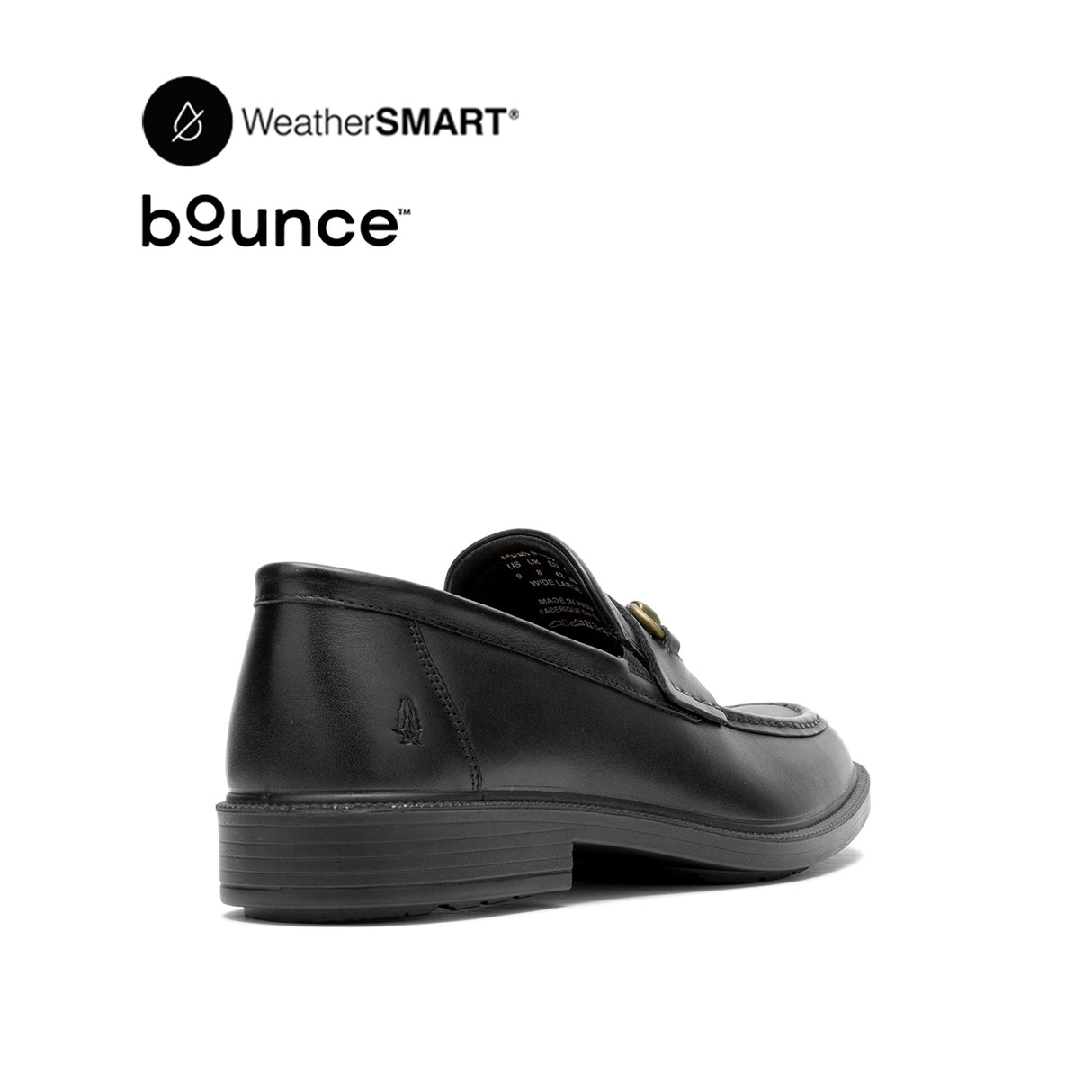 Banker Bit Loafer Men's Shoes - Bold Black Leather