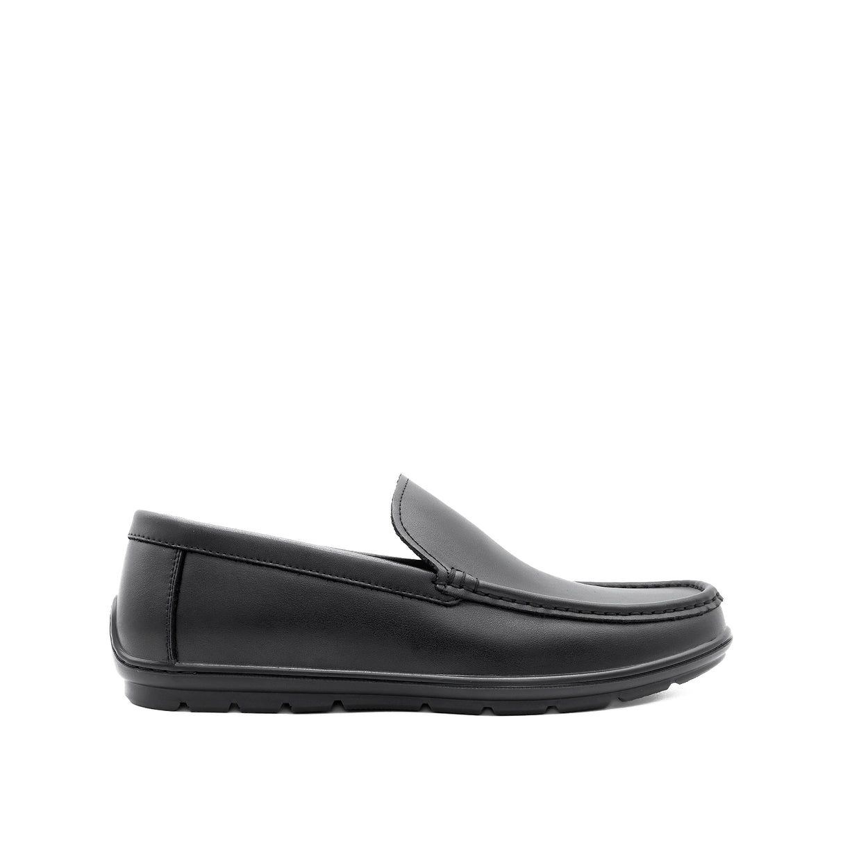 Sigfred Venetian Men's Shoes - Black Leather