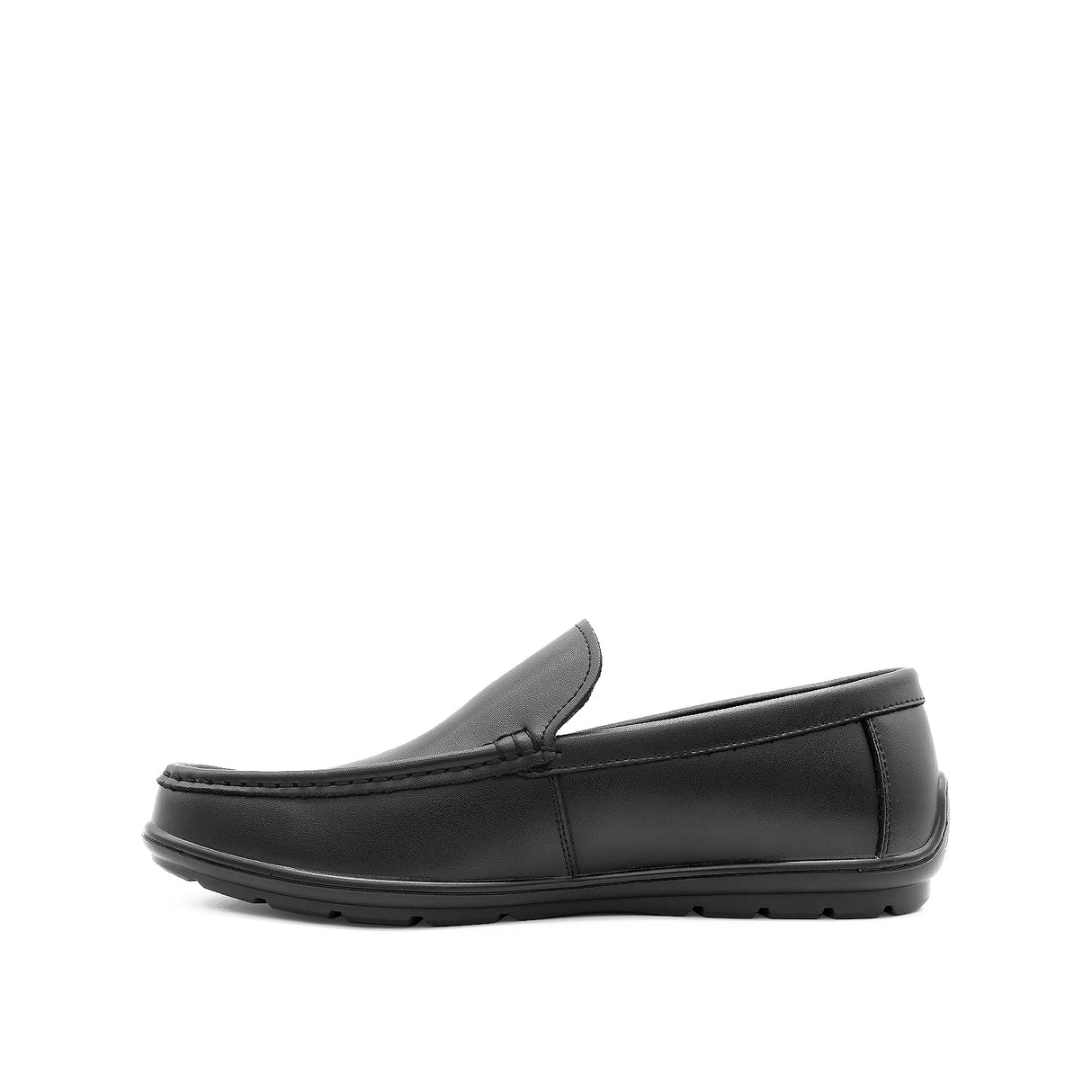 Sigfred Venetian Men's Shoes - Black Leather
