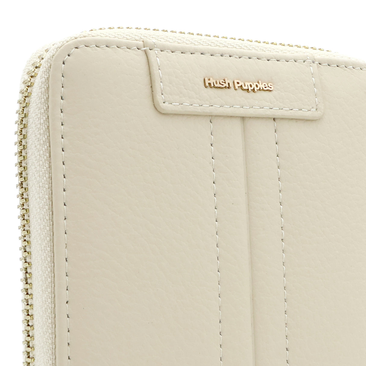 Cynthia Short Zip Women's Wallet - Beige
