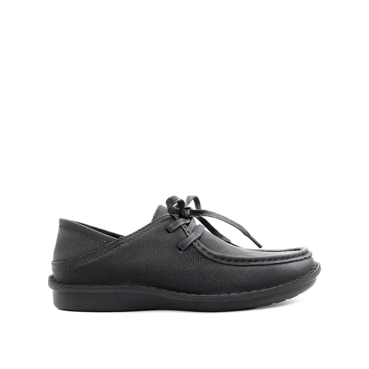 Reeves Wallabee Men's Shoes - Black Tumbled Nubuck