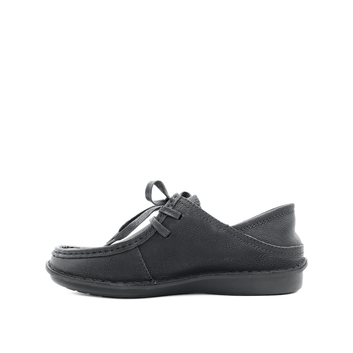 Reeves Wallabee Men's Shoes - Black Tumbled Nubuck