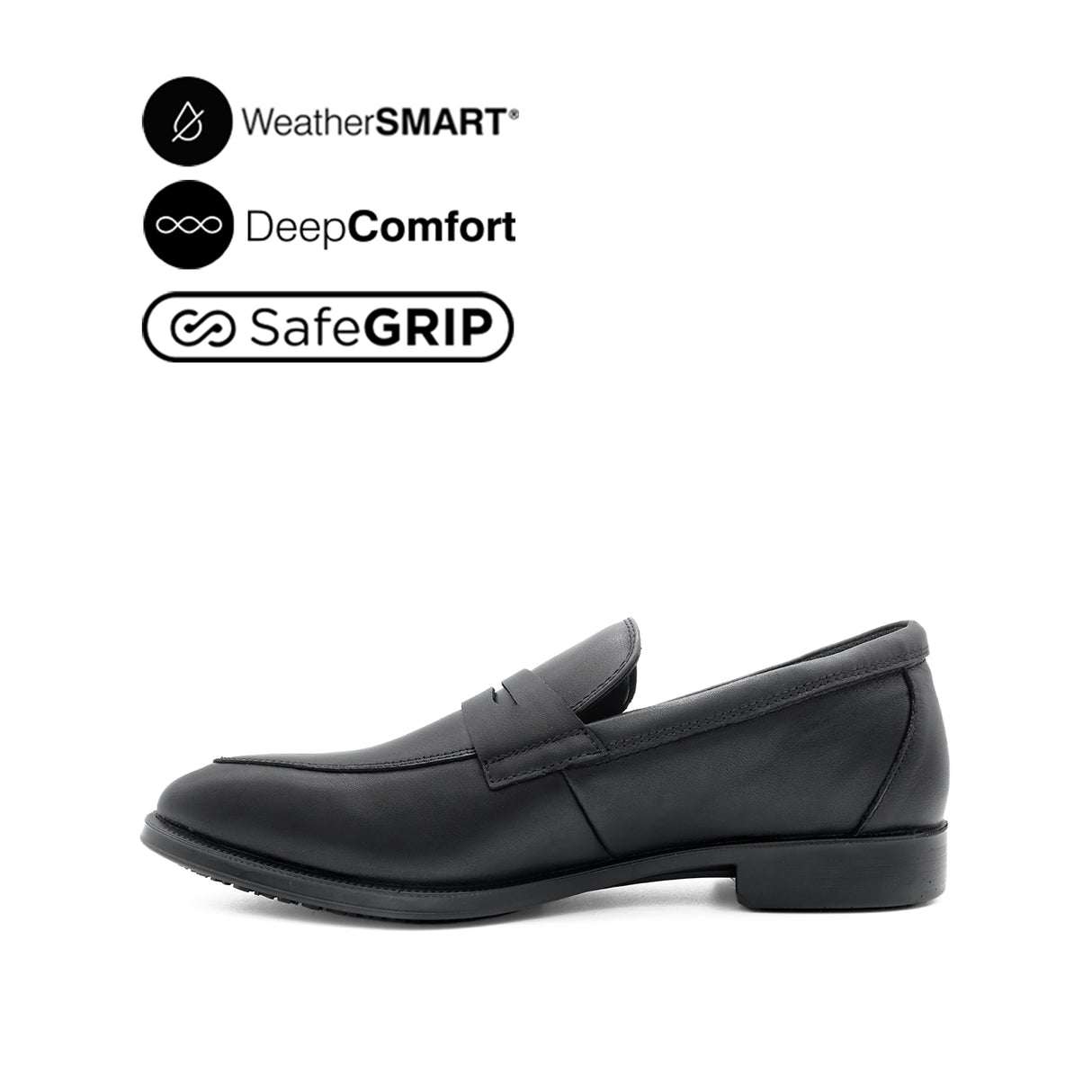 Otom Penny Men's Shoes - Black Leather WP