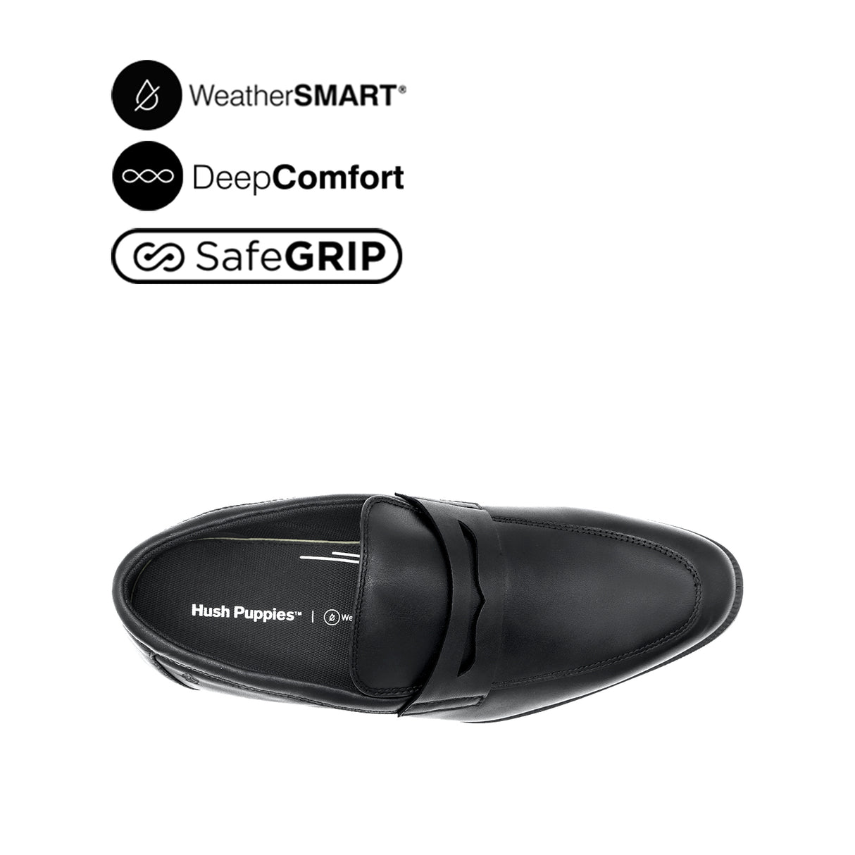 Otom Penny Men's Shoes - Black Leather WP