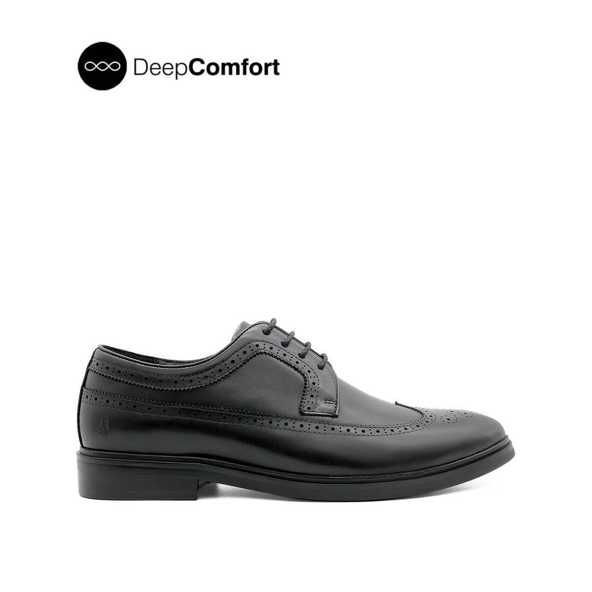 Nunzio Lace Up LW Men's Shoes - Black Leather Hush Puppies Philippines