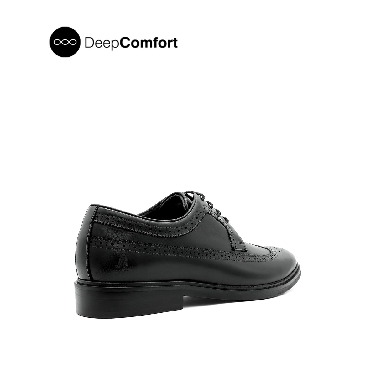 Nunzio Lace Up LW Men's Shoes - Black Leather Hush Puppies Philippines
