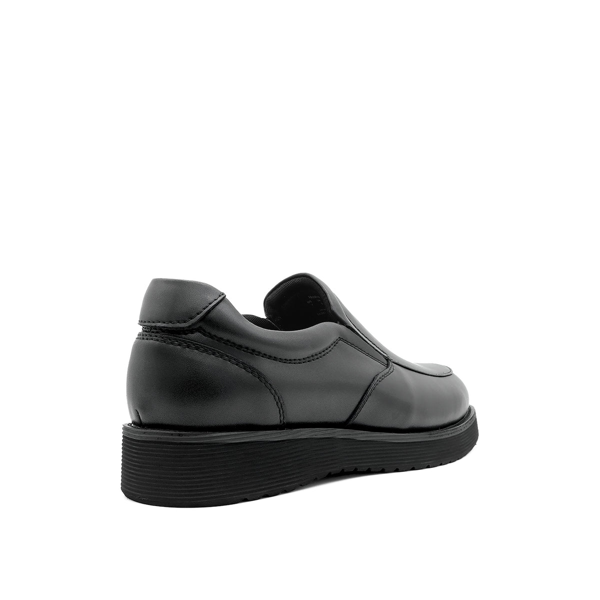 Timothy Slip On AT Men's Shoes - Black Leather Hush Puppies Philippines