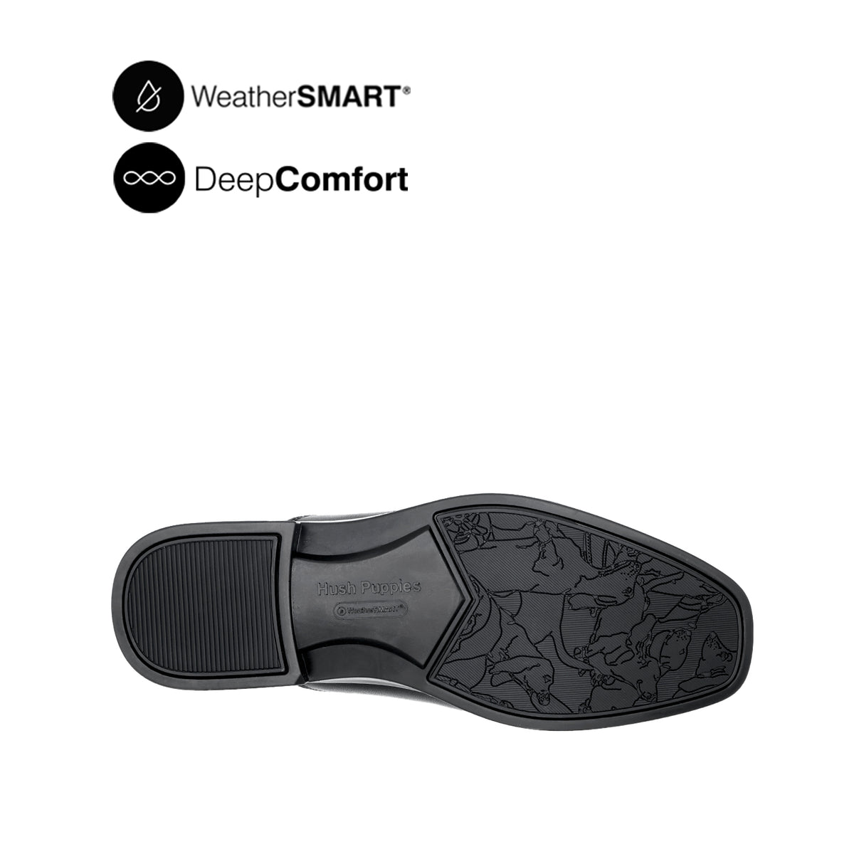 Pierre Slip On BT Men's Shoes - Black Leather WP